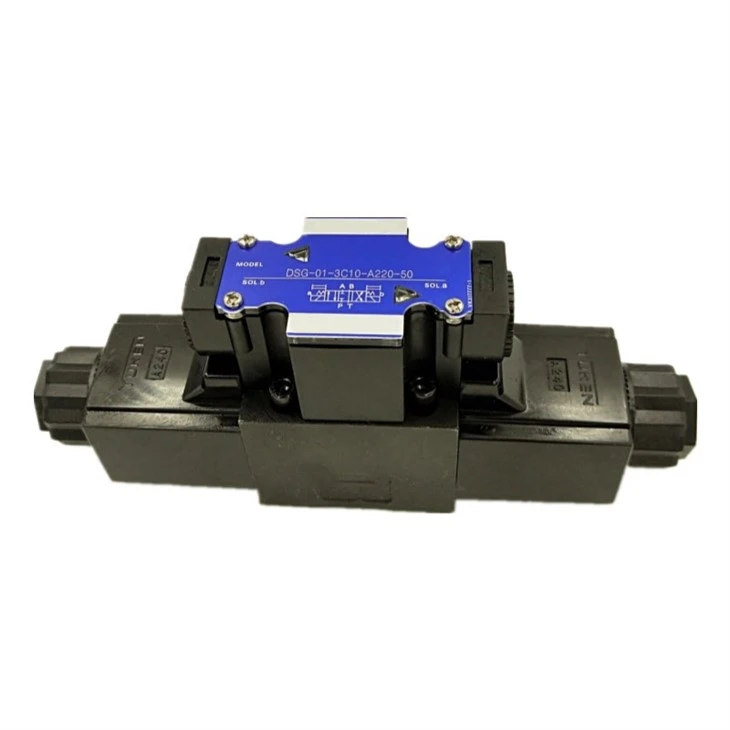 Yuken DSG-01 Serje Kontroll idrawliku tas-solenojd operat Valvi direzzjonali idrawliċi valv elettromanjetiku DSG-01-2B2-D24-N1-70